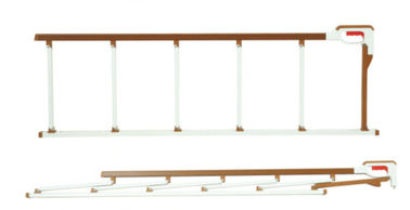 Garde de rail latéral de lit d'hôpital d'OEM avec le poids léger d'alliage d'aluminium 1360*420mm