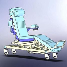 Circulez en voiture la charge sûre 170Kgs de chaises de refuge d'hôpital de chaise de pièce de dialyse d'entraînement