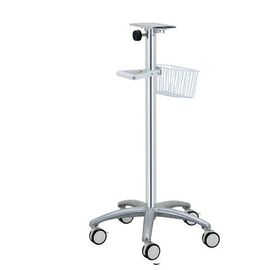 Chariot à ordinateur intégré par chariot de type courant réglable de moniteur de taille