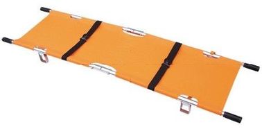 Voiture spéciale de civière de secours d'ambulance orange matérielle d'alliage d'aluminium