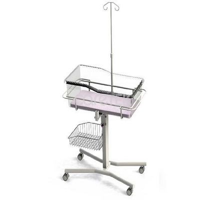 Huche réglable de bébé d'hôpital du mobile 890mm avec des roues de panier de matelas