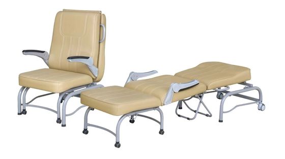 Chaise médicale convertible se pliante mobile de Recliner du préposé 38Kg 106cm