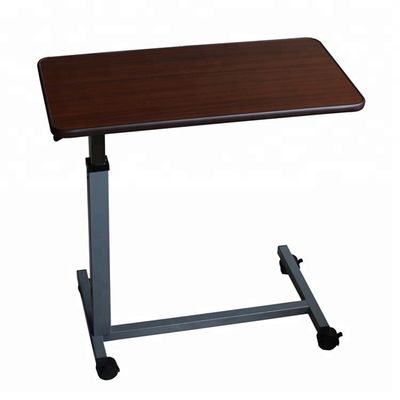 Hôpital réglable 1010mm de taille de la CE ISO9001 au-dessus de lit Tray Table