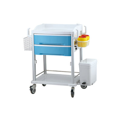 Chariot médical à ABS sur l'hôpital de distribution de chariot d'accident de médecine de roues